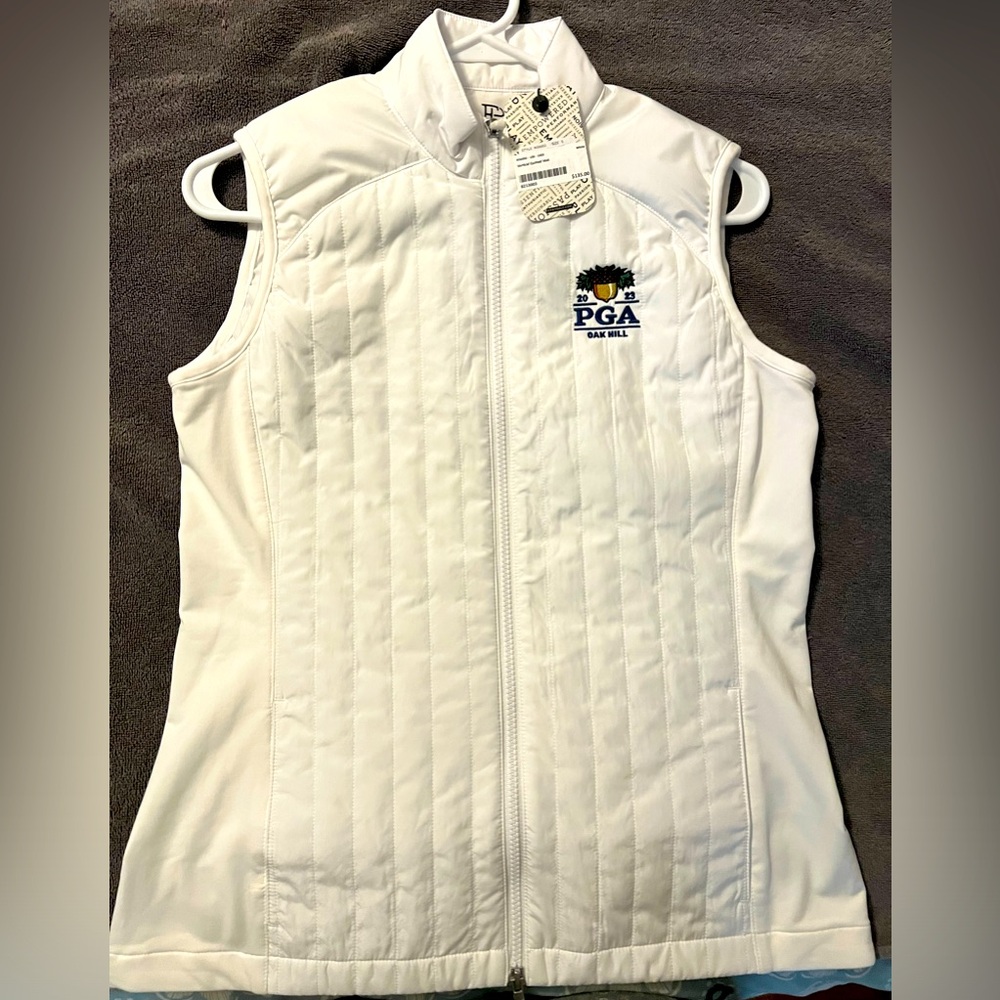 Women’s Brand New PGA Tour Oak Hill Quilted Vest